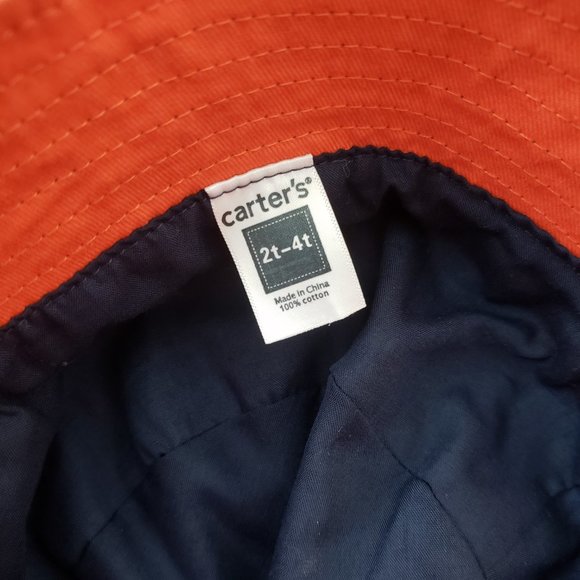 (NWOT) Carters Baby Shark Toddler Bucket Hat -SIZE 2T-4T - Picture 7 of 8